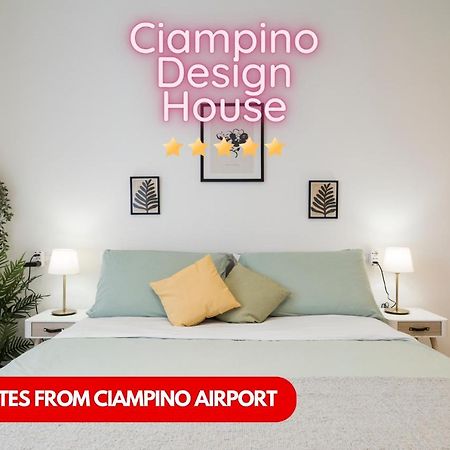 Casa Design Con A/C E Wifi_7 Minuti Ciampino Aeroporto 아파트 외부 사진